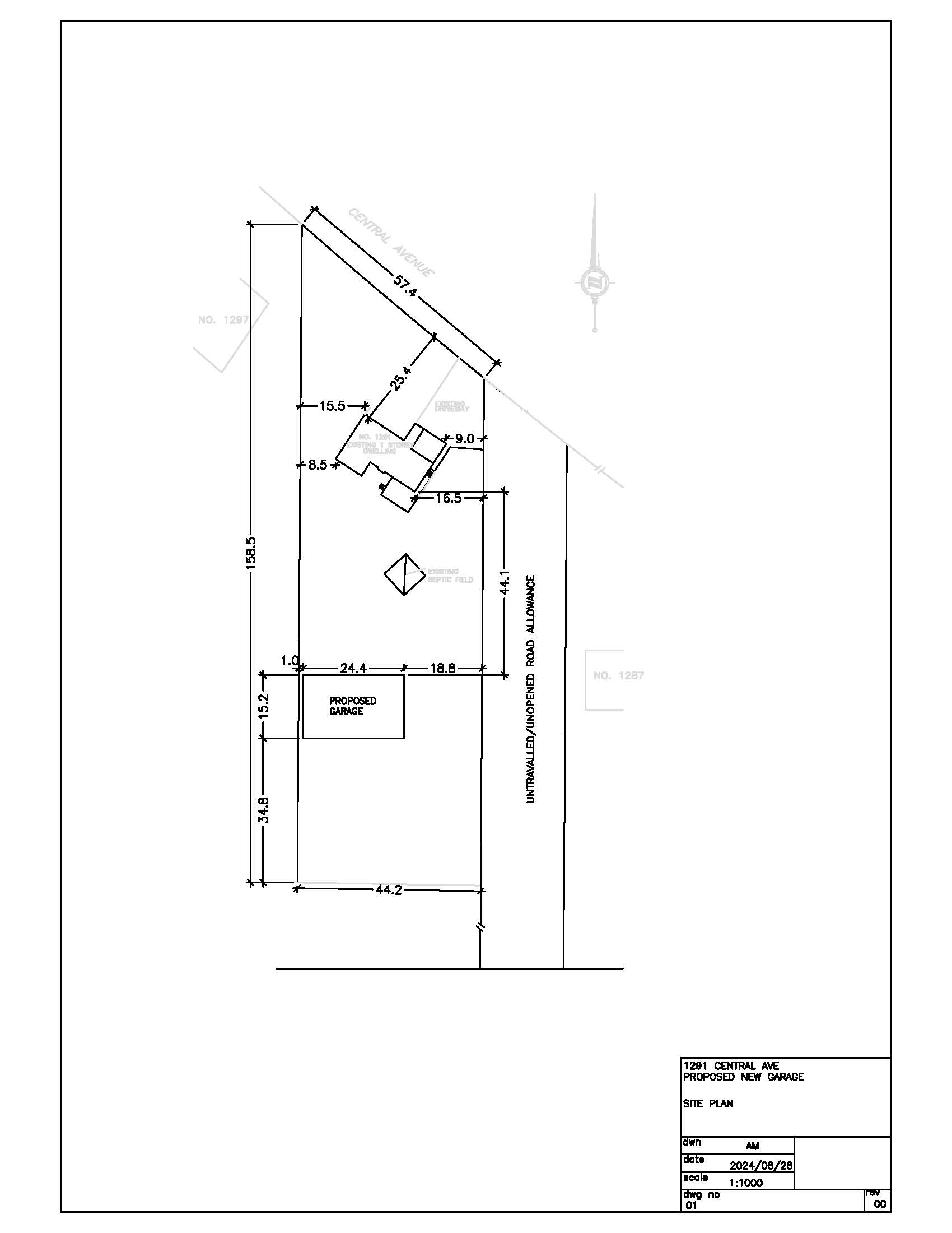 Applicant's Site Sketch