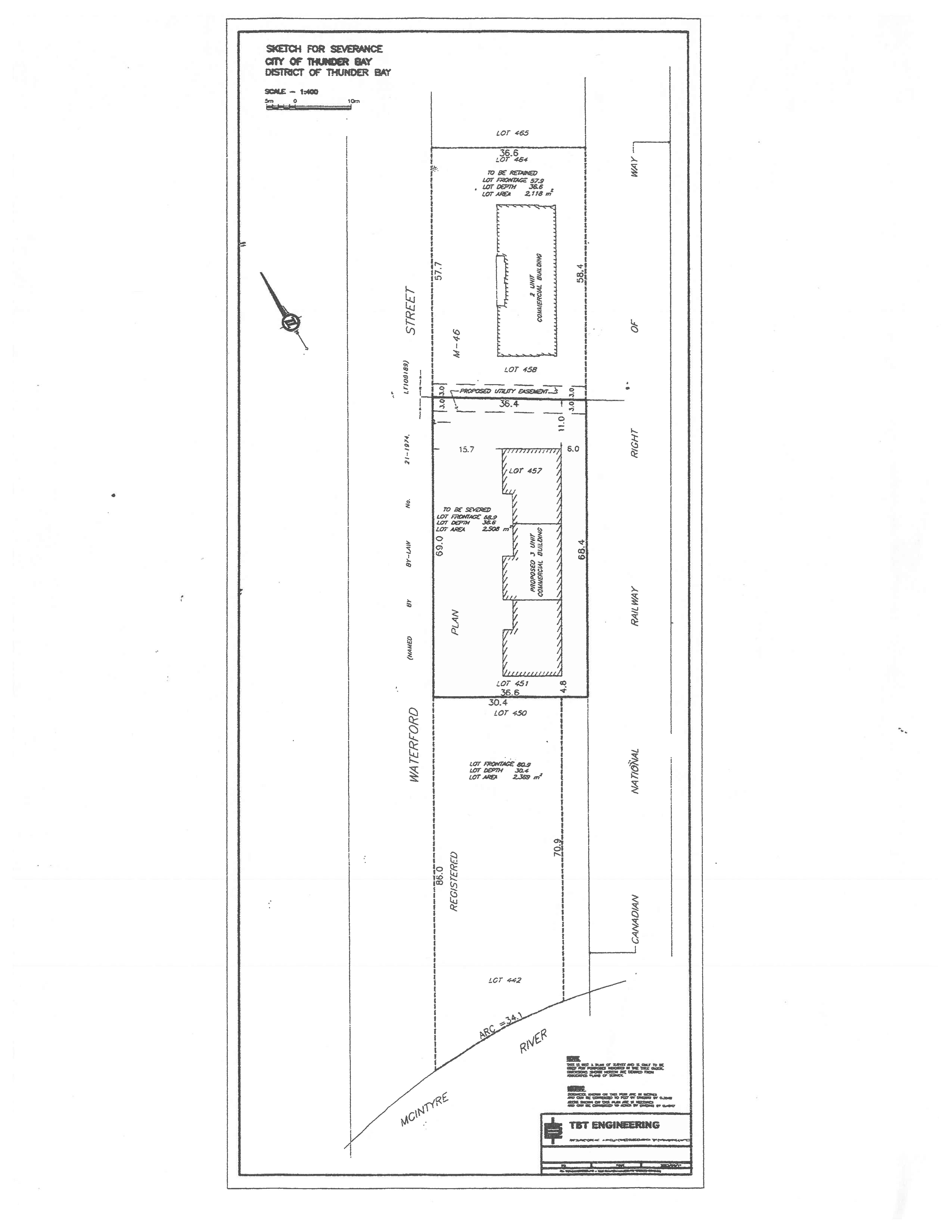 Applicant's Site Sketch