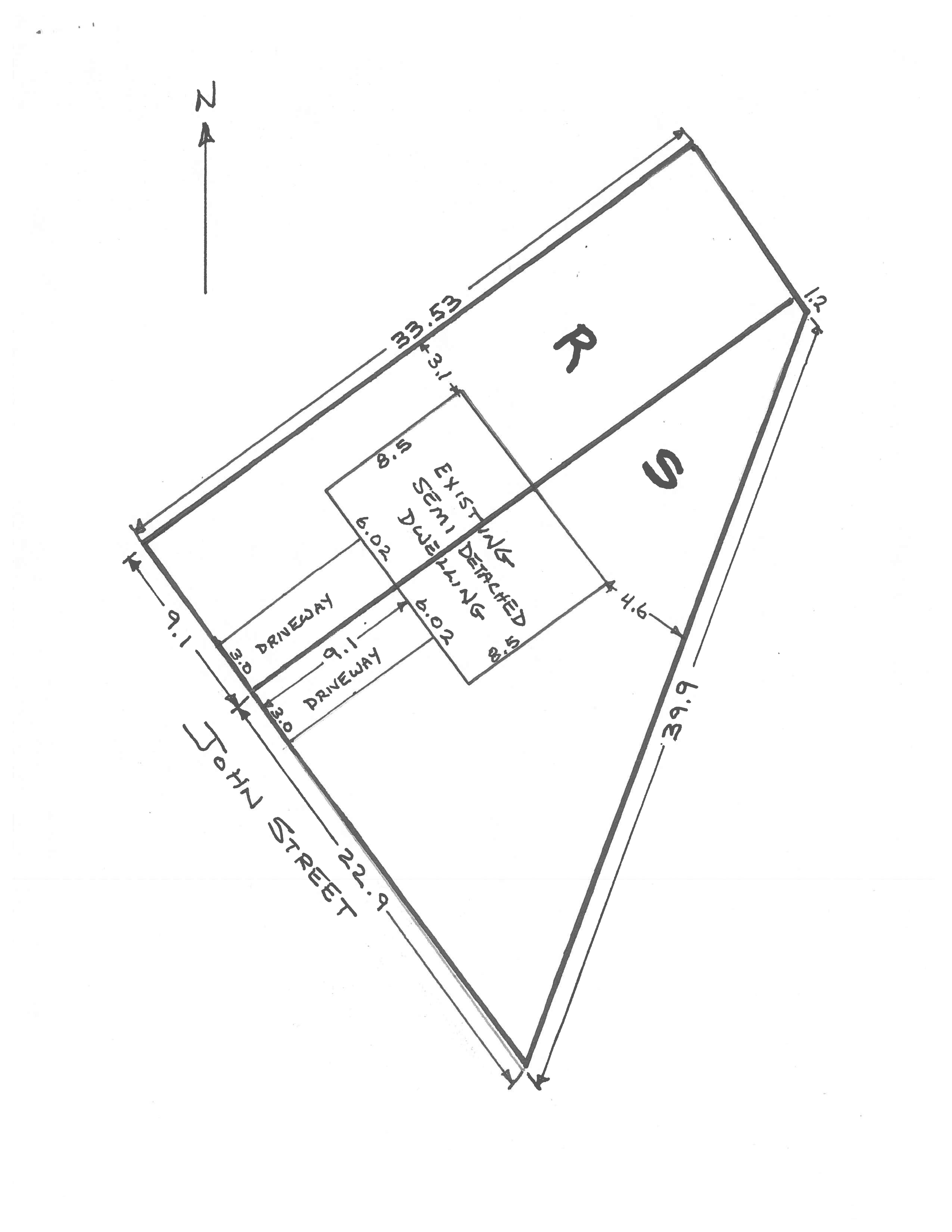 Applicant's Site Sketch