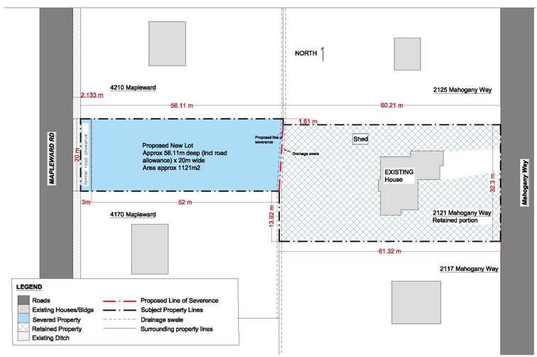 Applicant's Site Sketch