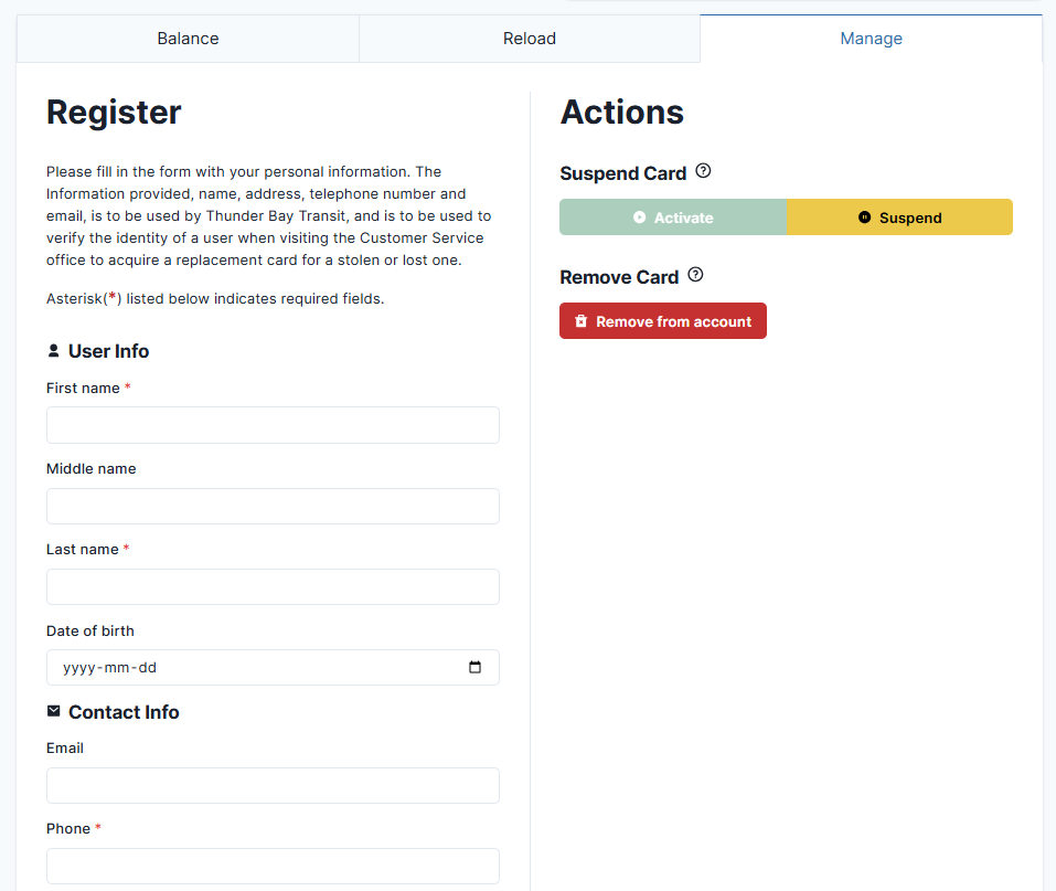 an image of the registration form