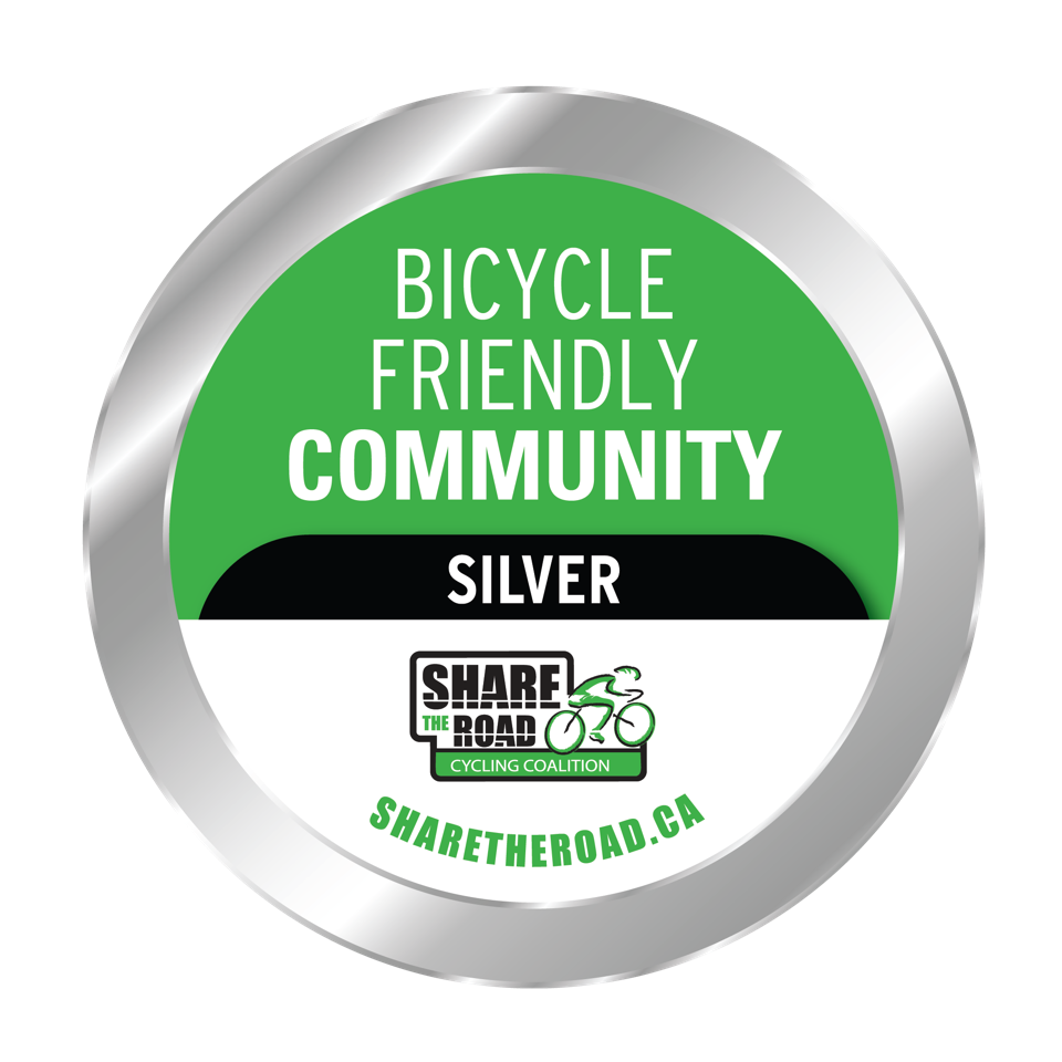 Bicycle Friendly Silver Award Badge